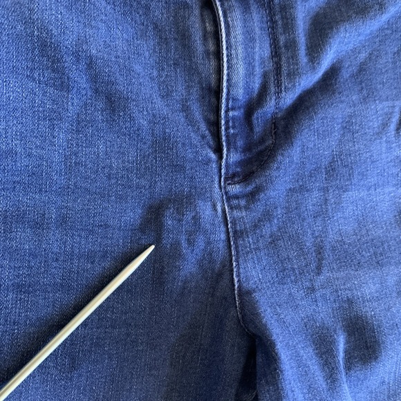 J. Jill Womens Size 16 Petite Authentic Fit Slim Ankle Denim Blue Jeans - Picture 3 of 10